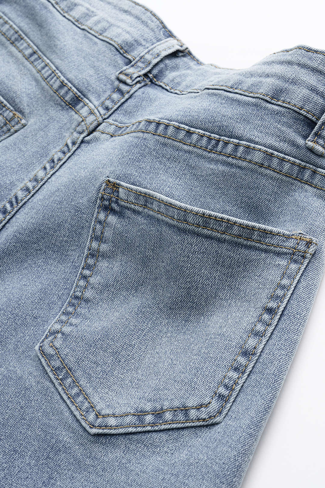 SOLENE | EMBELLISHED HEART DENIM SHORTS