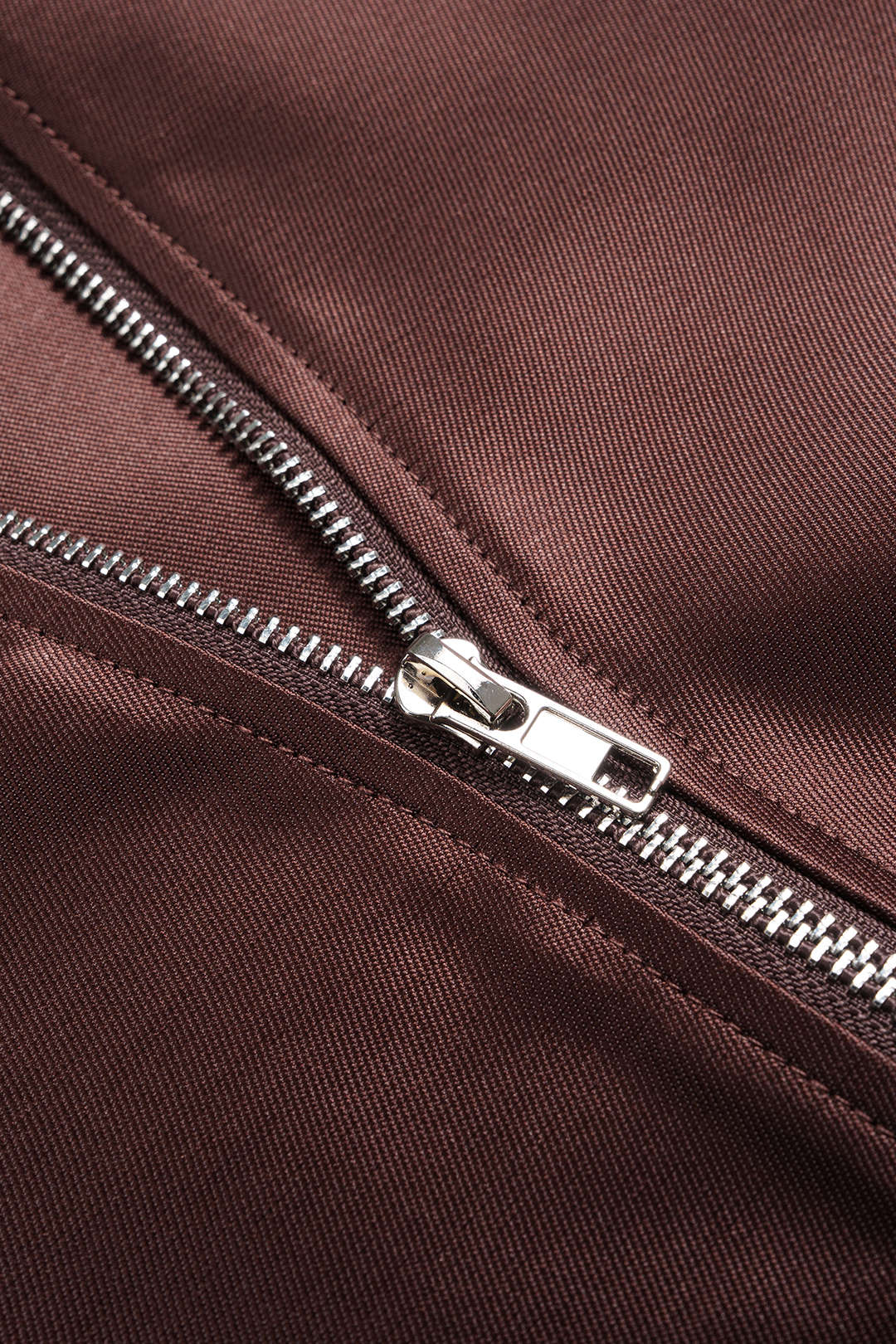 SERENA | SATIN FLARE MINI DRESS COFFEE