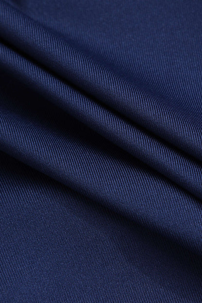 NOVA | SQUARE NECK CROP BLUE