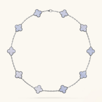 STELLA LILAC CLOVER NECKLACE