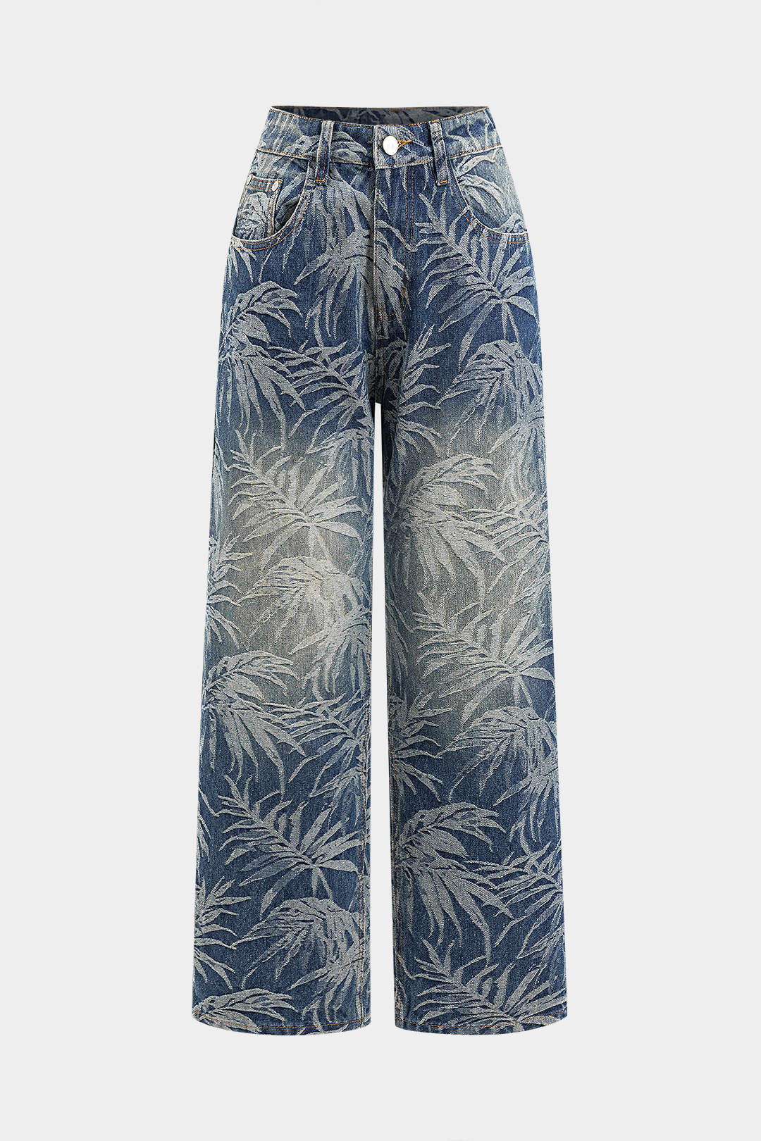 ISALIE | TROPICAL DENIM TROUSERS
