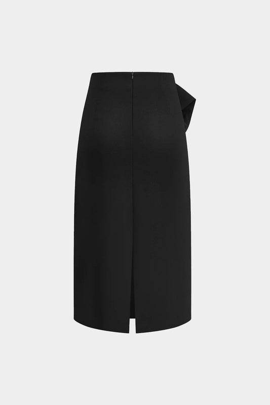 AMARA | DRAPED MIDI SKIRT