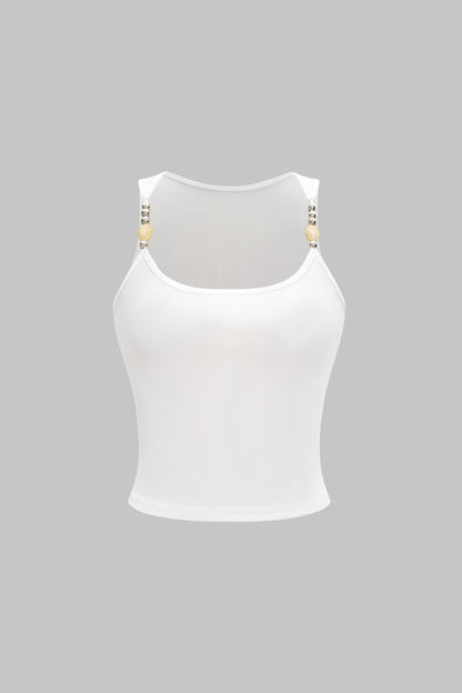 AMARA | BEADED STRAP TANK