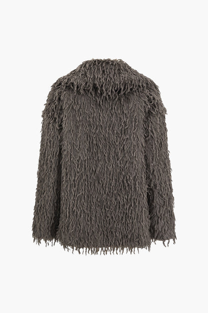 LYRA | SHAGGY FAUX FUR JACKET