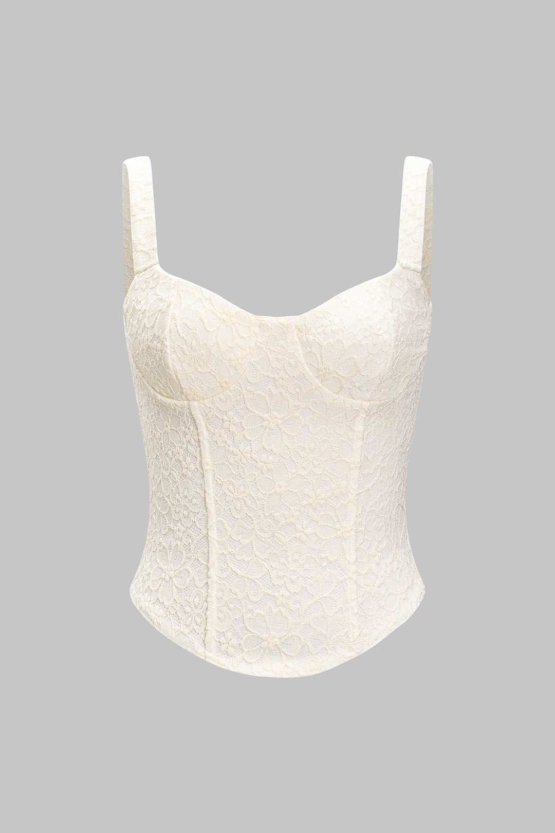 LUMINA | LACE CORSET IVORY