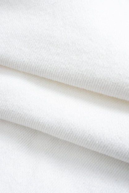 Denim Wide Leg Jeans WHITE