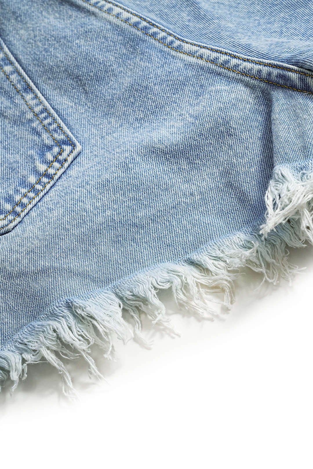 NOA | DISTRESSED DENIM SHORTS