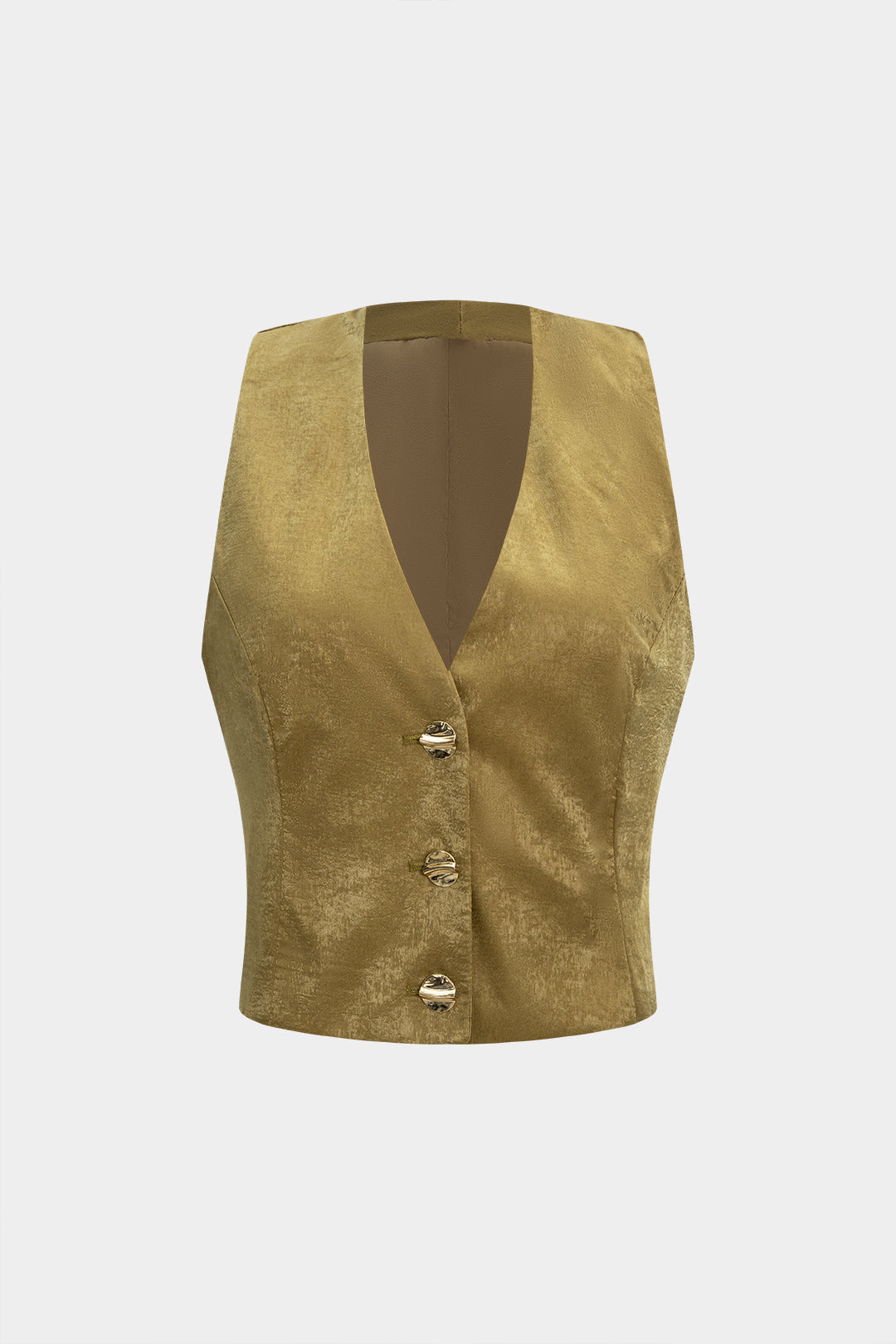 AURELIA | VELVET VEST YELLOW