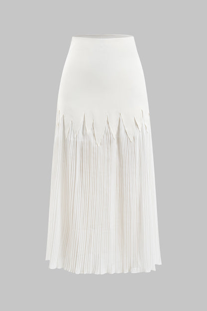 ELARA | PLEATED MIDI SKIRT