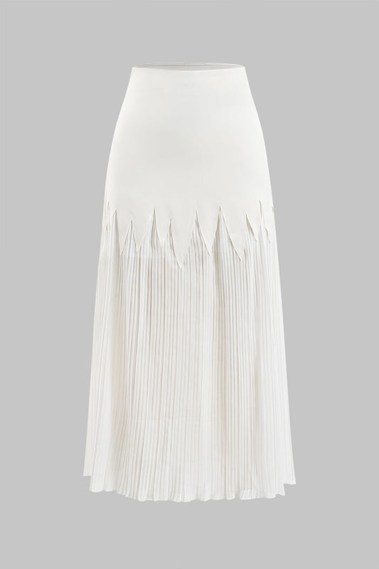 ELARA | PLEATED MIDI SKIRT