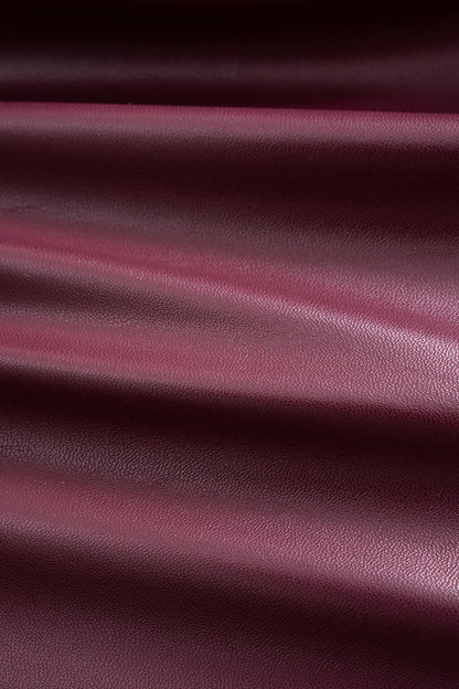 NOIR | CROPPED FAUX LEATHER JACKET