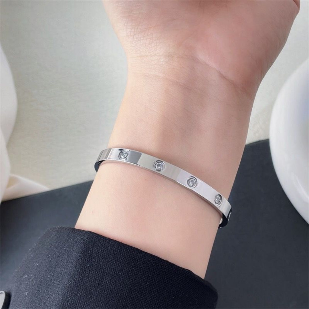VINCULUM DIAMOND BRACELET SILVER