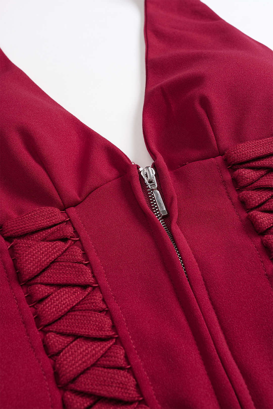 AMARÉ | CORSET TOP RED