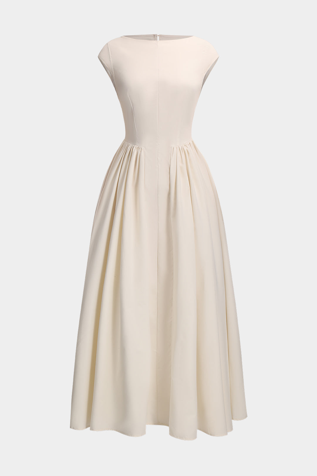 AMARIS | IVORY MIDI DRESS