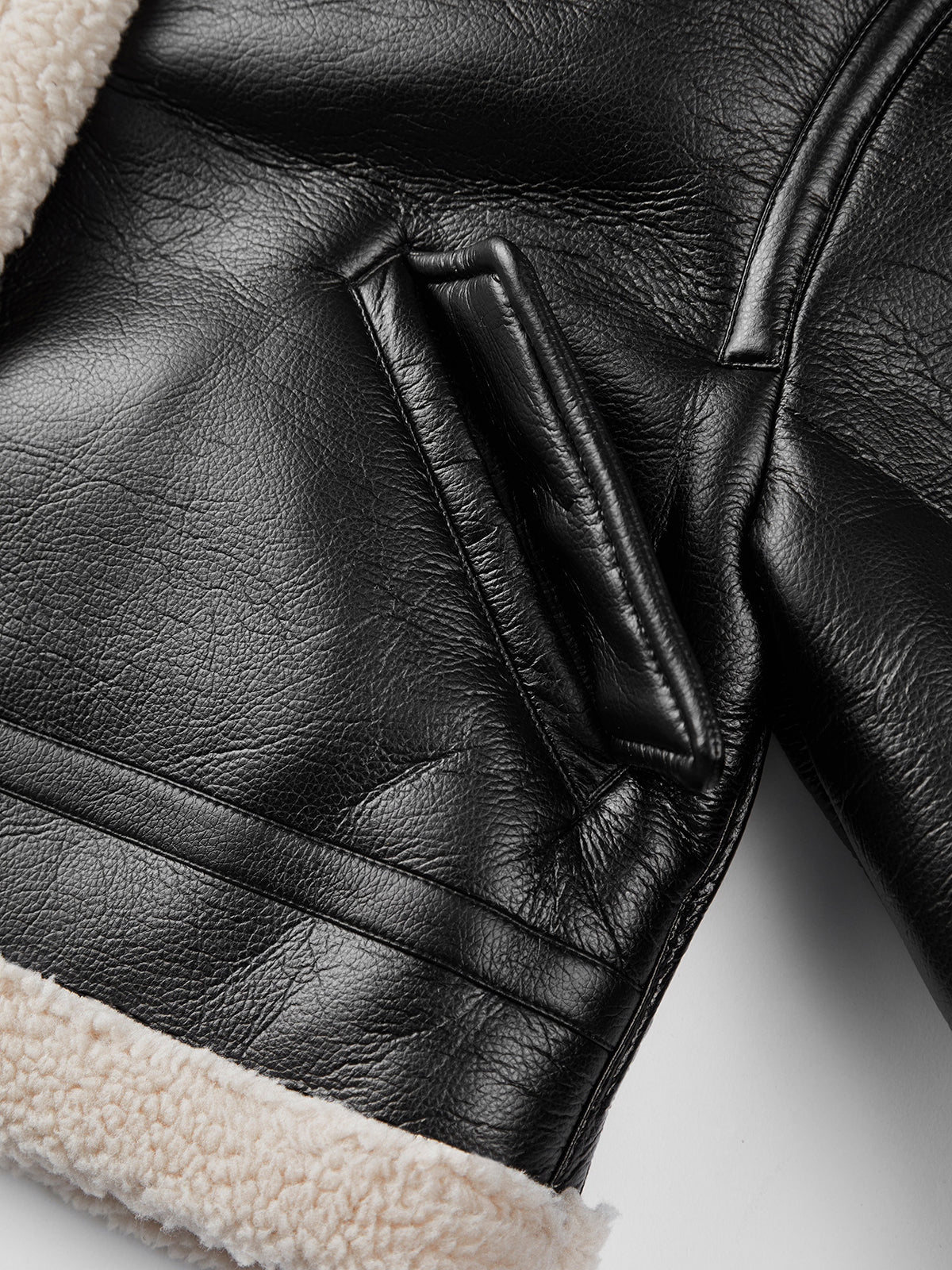 CAPRI | FAUX SHEARLING JACKET