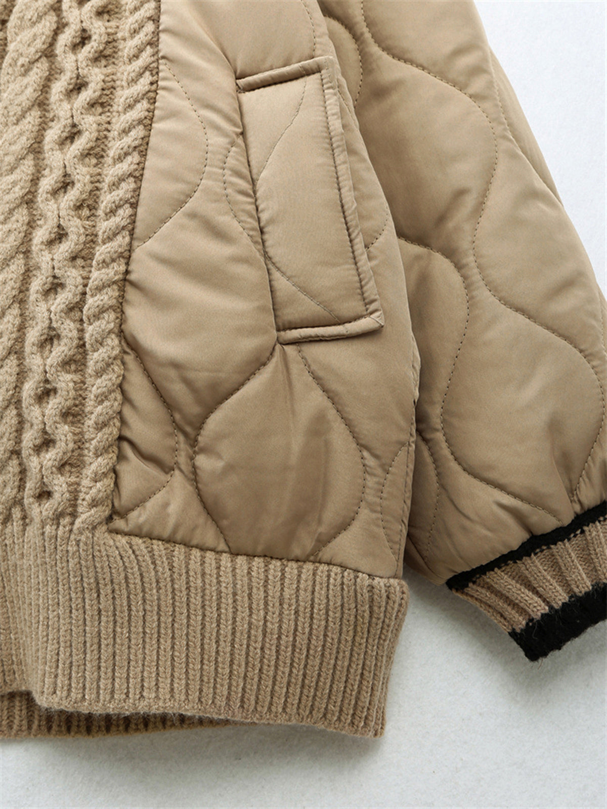 SIERRA | QUILTED HYBRID CARDIGAN