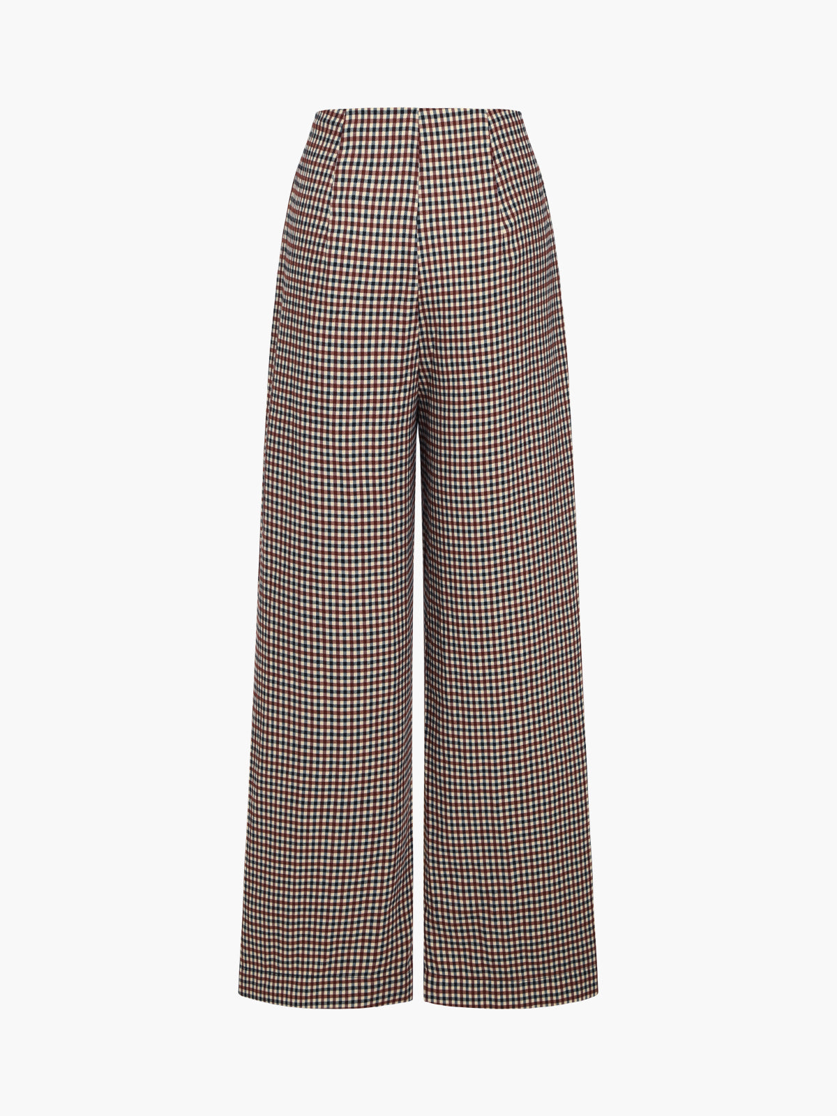 TORINO | CHECKED WIDE LEG PANTS MULTICOLOR