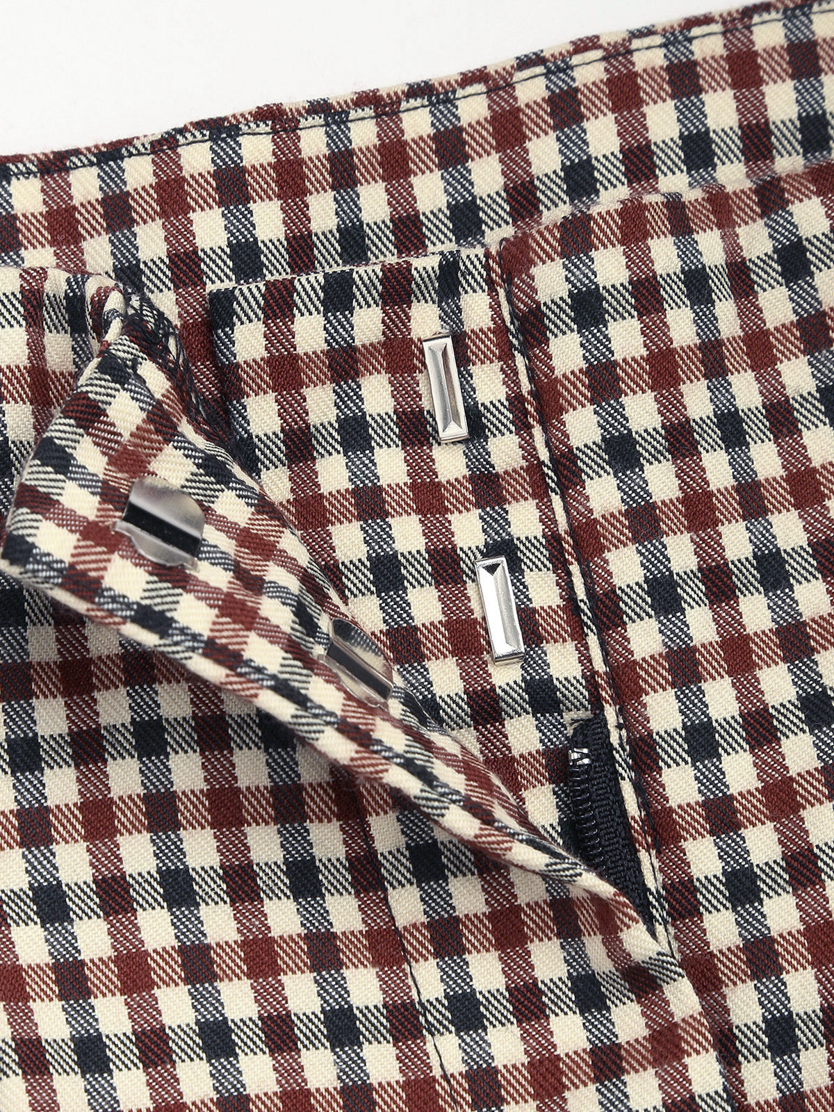 TORINO | CHECKED WIDE LEG PANTS MULTICOLOR