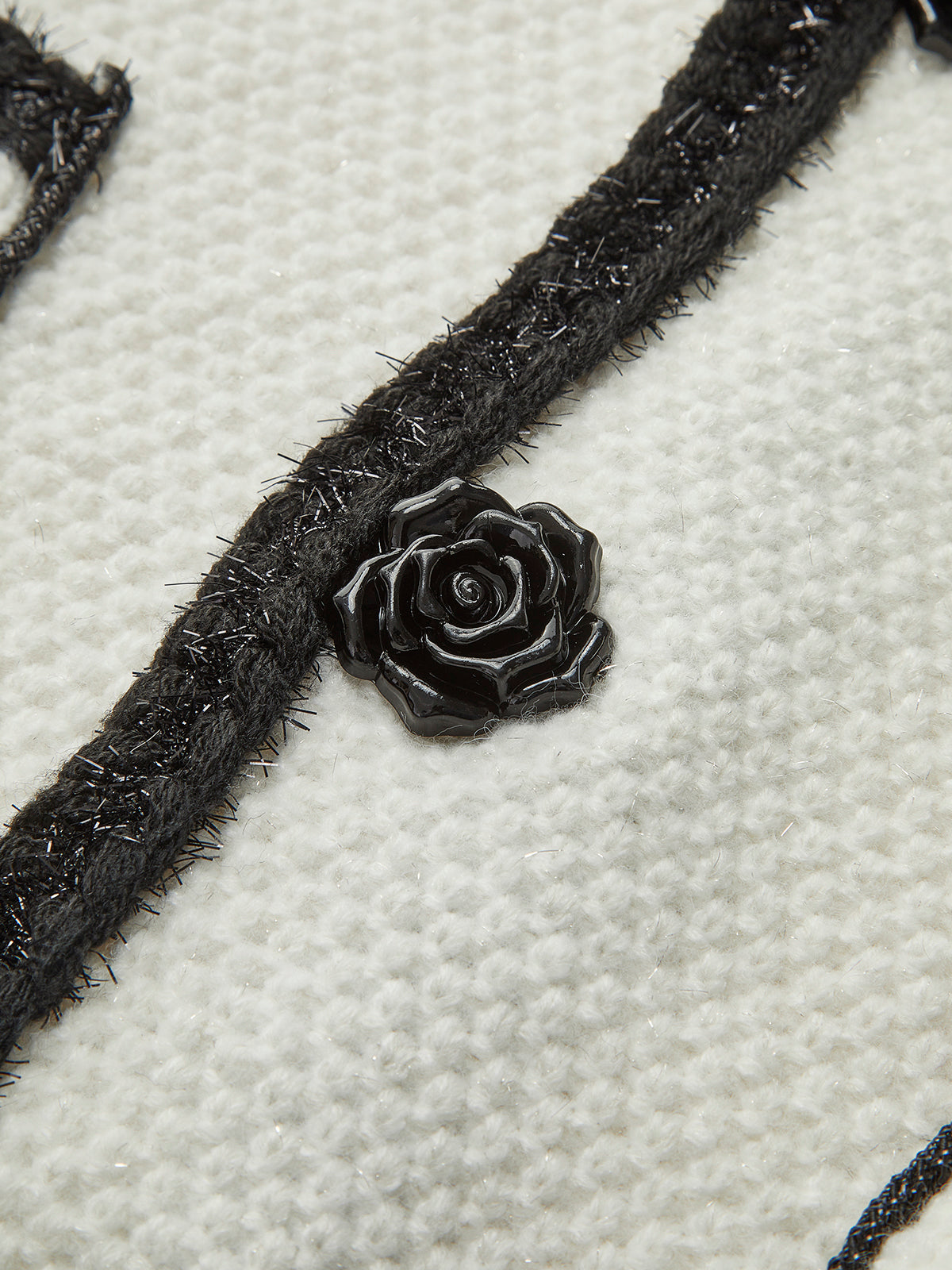 MADELEINE | BOUCLÉ TRIM CROP CARDIGAN