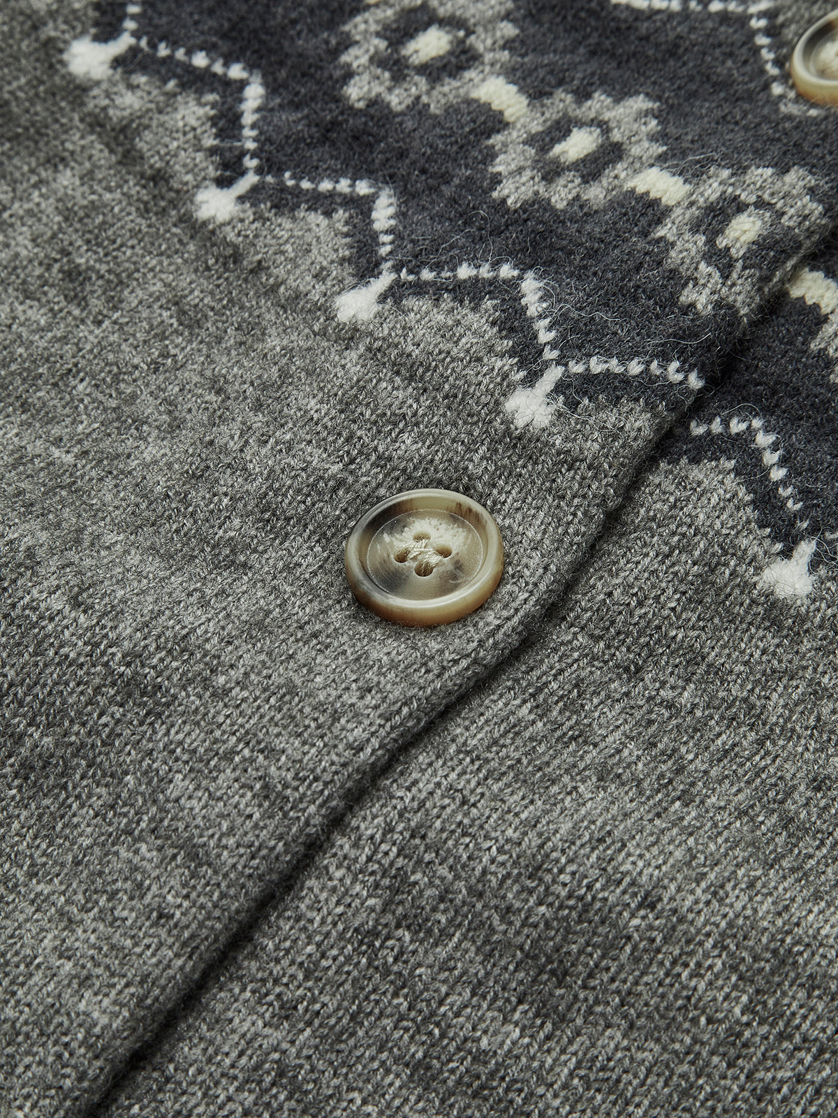 AURORA | FAIR ISLE YOKE CARDIGAN