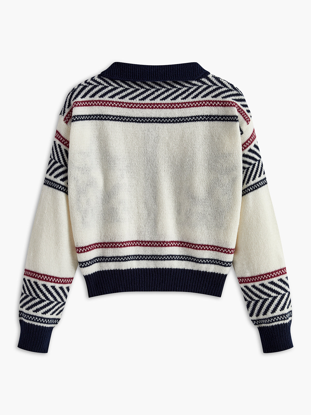 ORION | EAGLE JACQUARD ZIP CARDIGAN