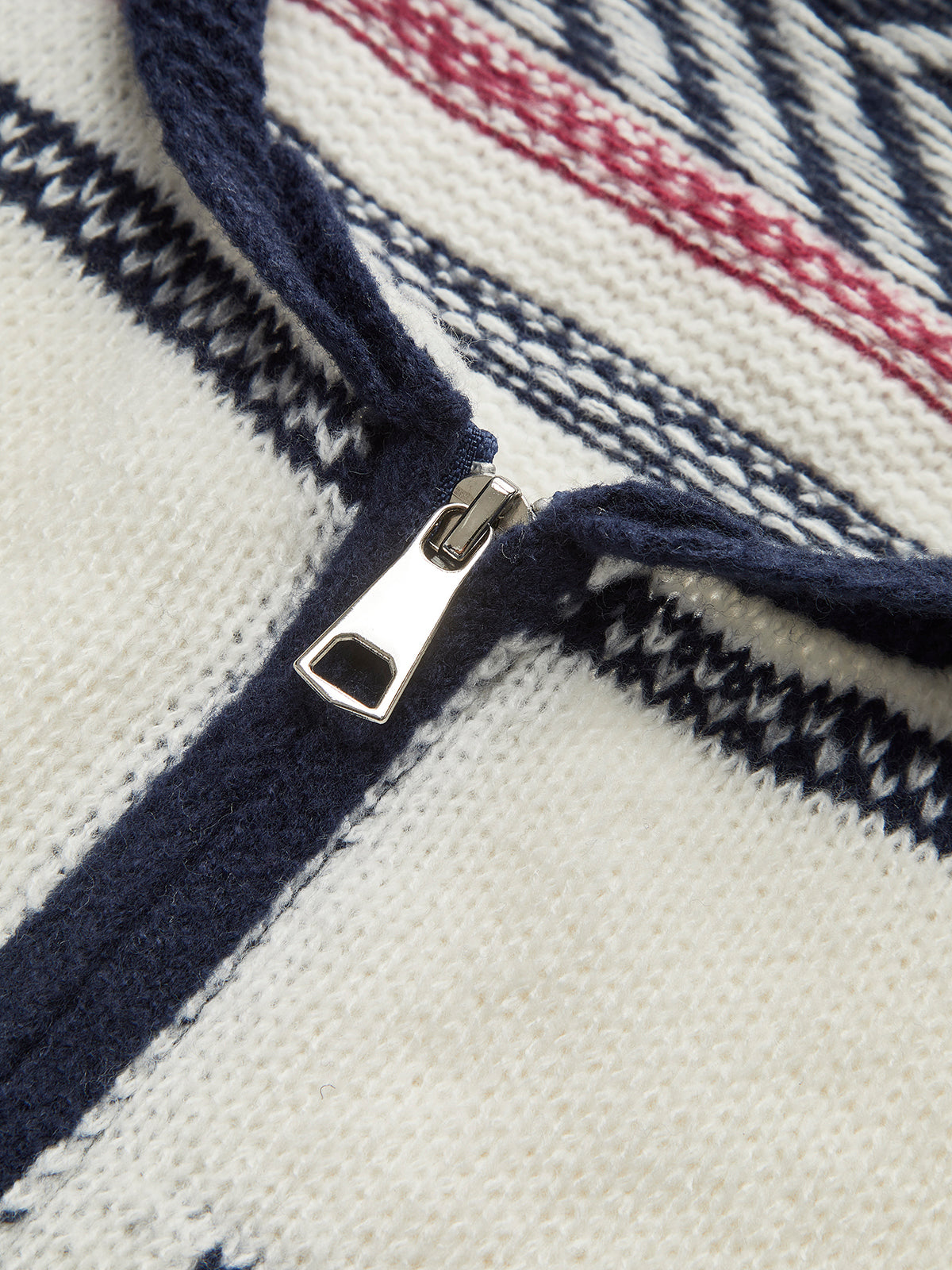 ORION | EAGLE JACQUARD ZIP CARDIGAN