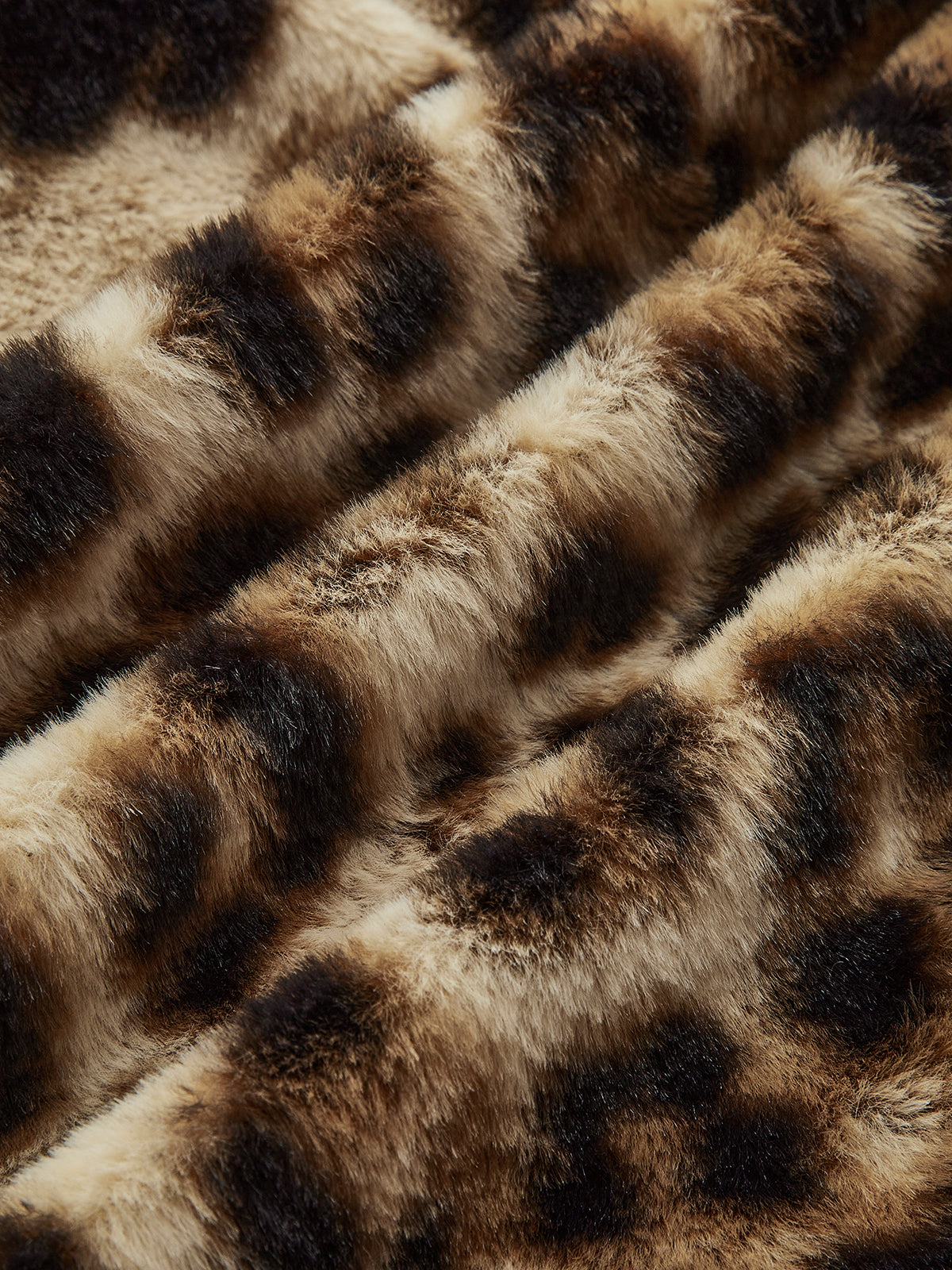 LEONORA | FAUX FUR LEOPARD COAT