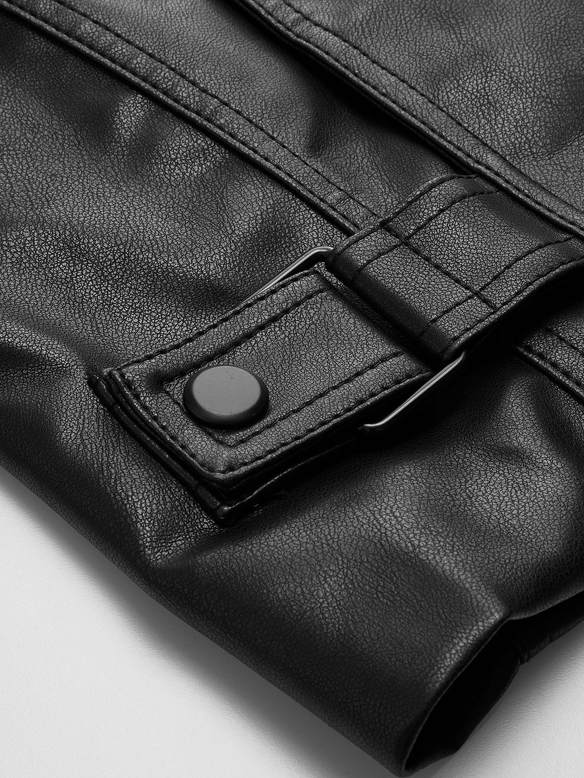 ZARETH | ASYMMETRICAL LEATHER JACKET