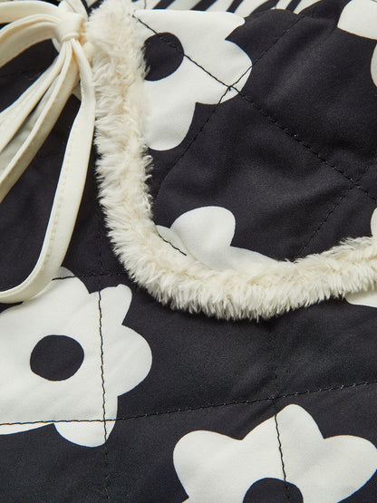 MAELLE | FLORAL QUILTED JACKET