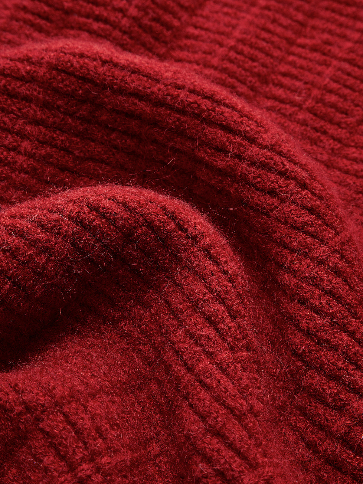 CARMINE | CAMP COLLAR CARDIGAN