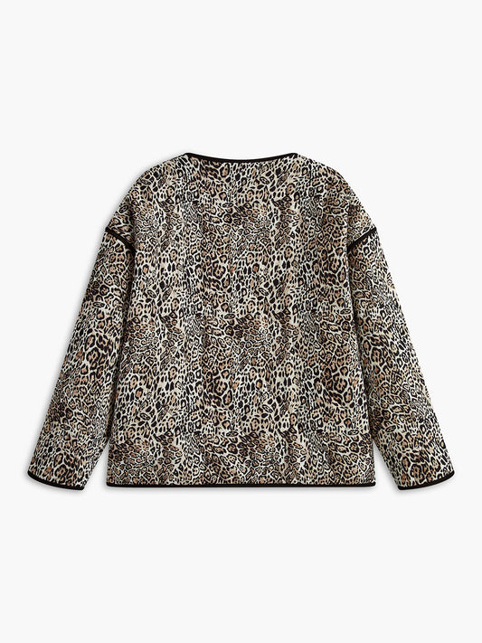 SAPHIRA | LEOPARD PRINT JACKET