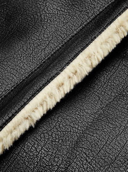 CAPRI | BELTED SHEARLING JACKET