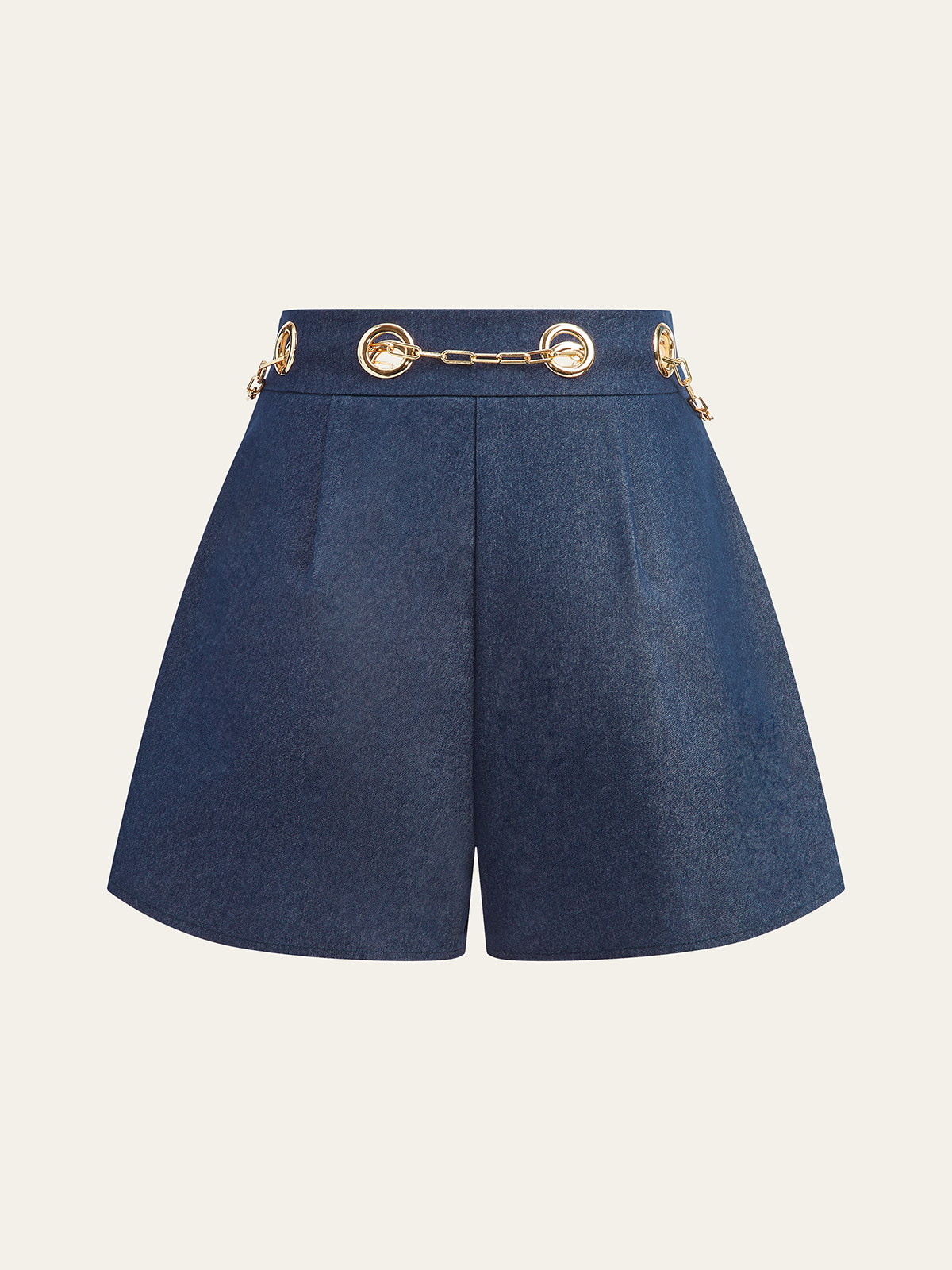 NOIR | CHAINLINK SHORTS BLUE