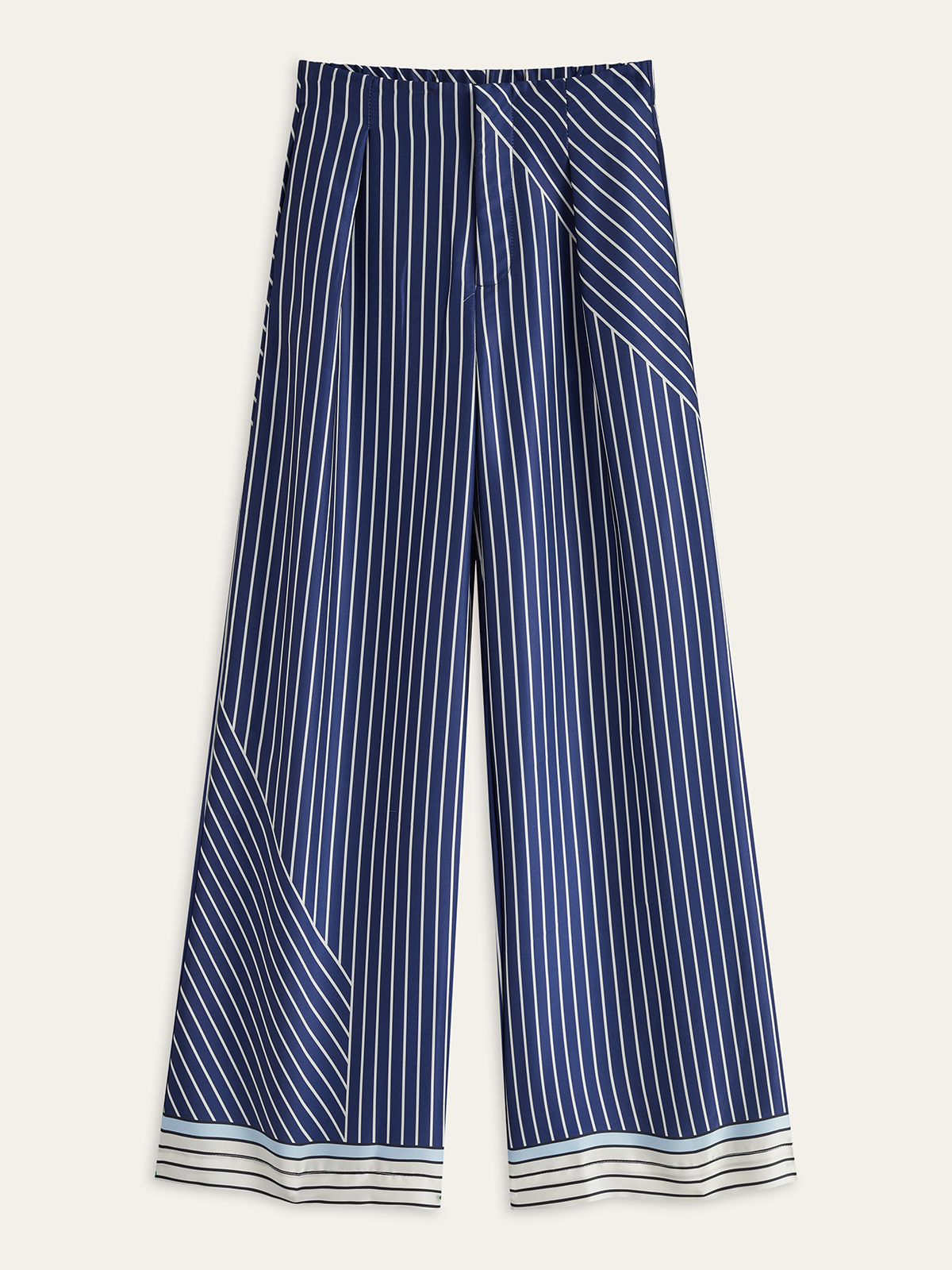 SORRENTO | STRIPED WIDE LEG PANTS
