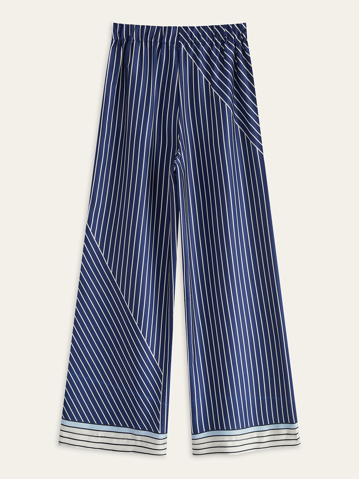 SORRENTO | STRIPED WIDE LEG PANTS