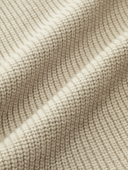 AVENA | PEPLUM KNIT CARDIGAN KHAKI