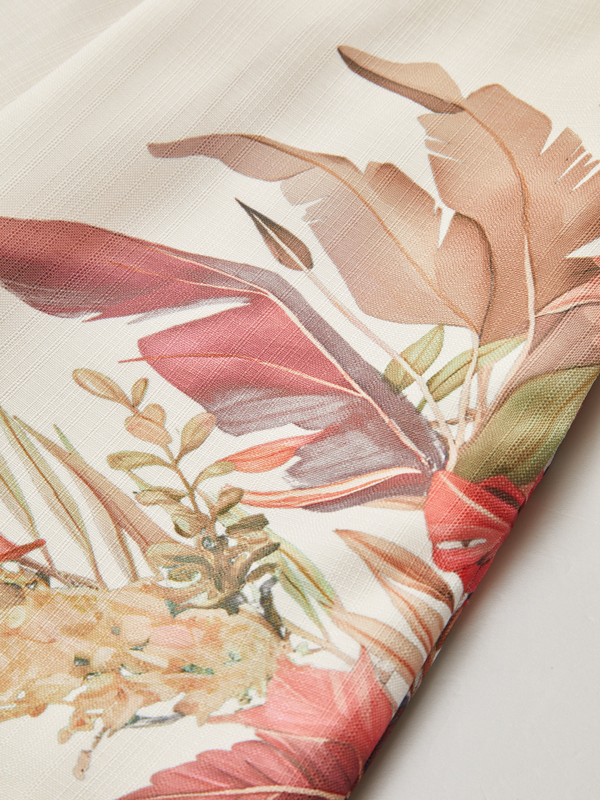 SOLANA | PRINTED TIE WAIST SHORTS LIGHT YELLOW