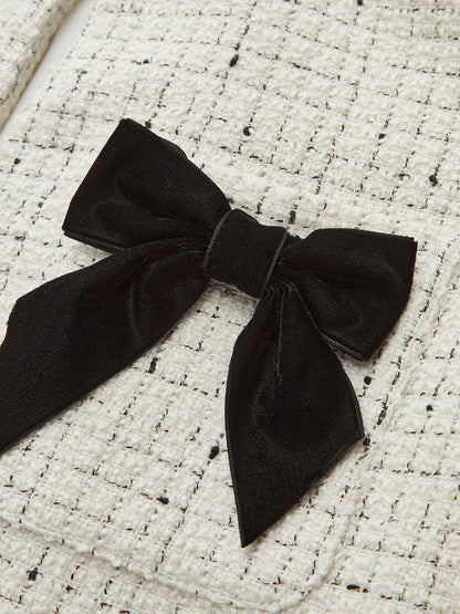 SORRENTO | TWEED BOW JACKET