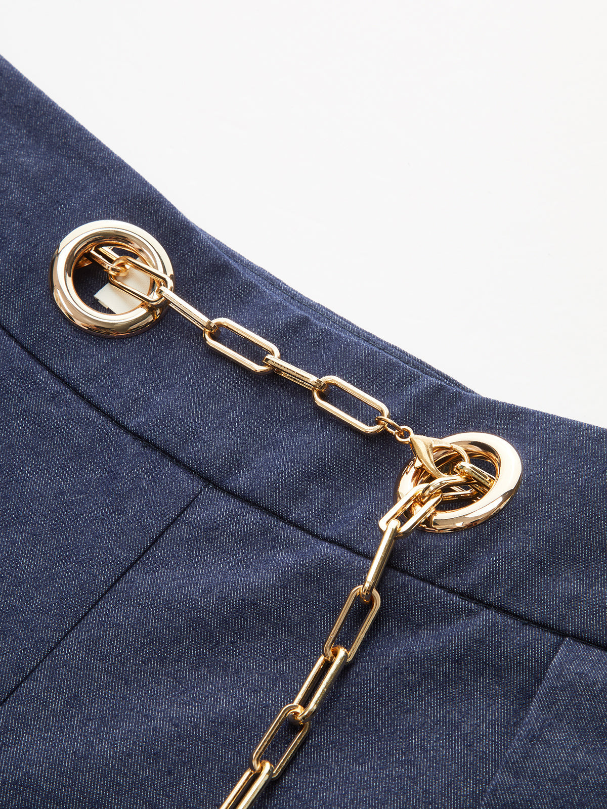 ROMA | CHAIN DETAIL WIDE LEG TROUSERS