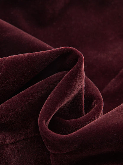 MARQUIS | VELVET CROPPED JACKET