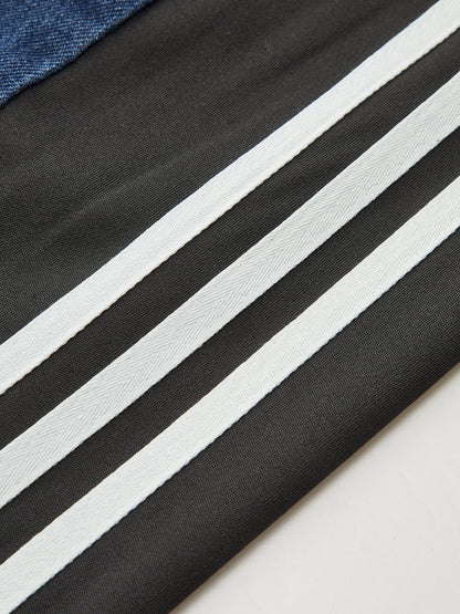 MILANO | PANELLED WIDE LEG JEANS