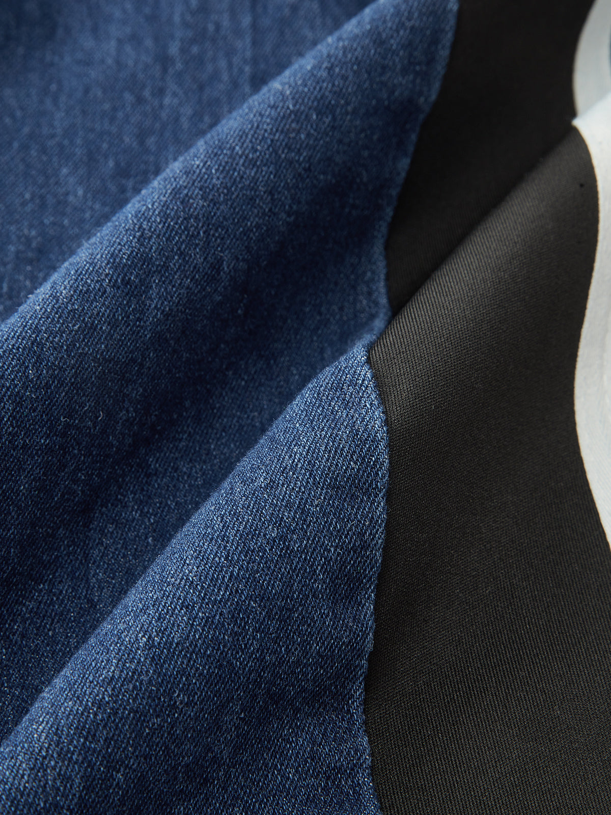 MILANO | PANELLED WIDE LEG JEANS