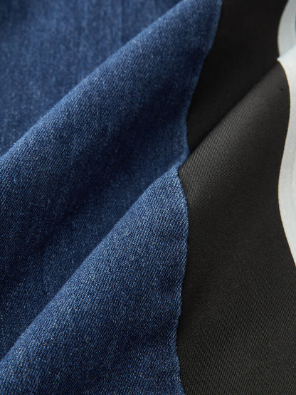 MILANO | PANELLED WIDE LEG JEANS