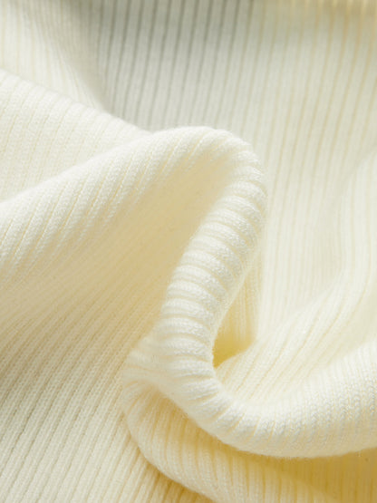 ISLA | FITTED KNIT CARDIGAN X DENIM COLLAR