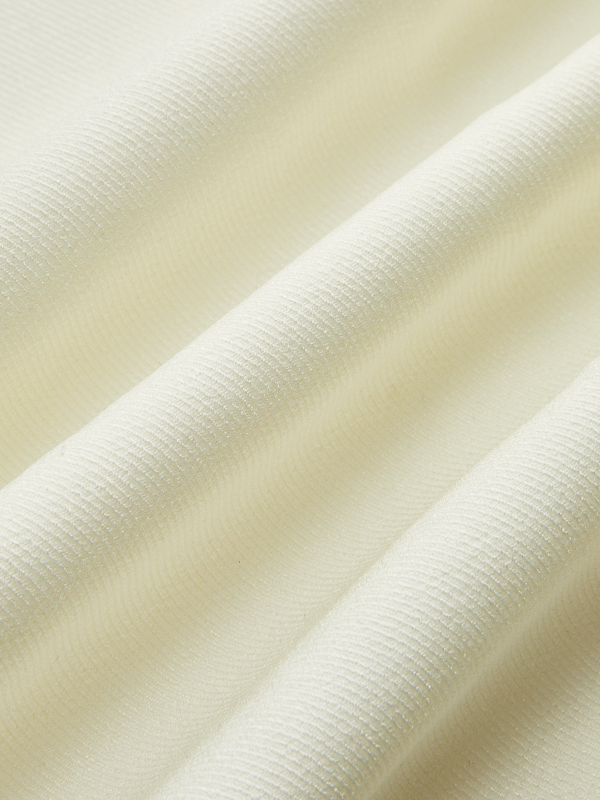 Mid-Waist Asymmetric Metal Detail Wide-Leg Pants Off-White