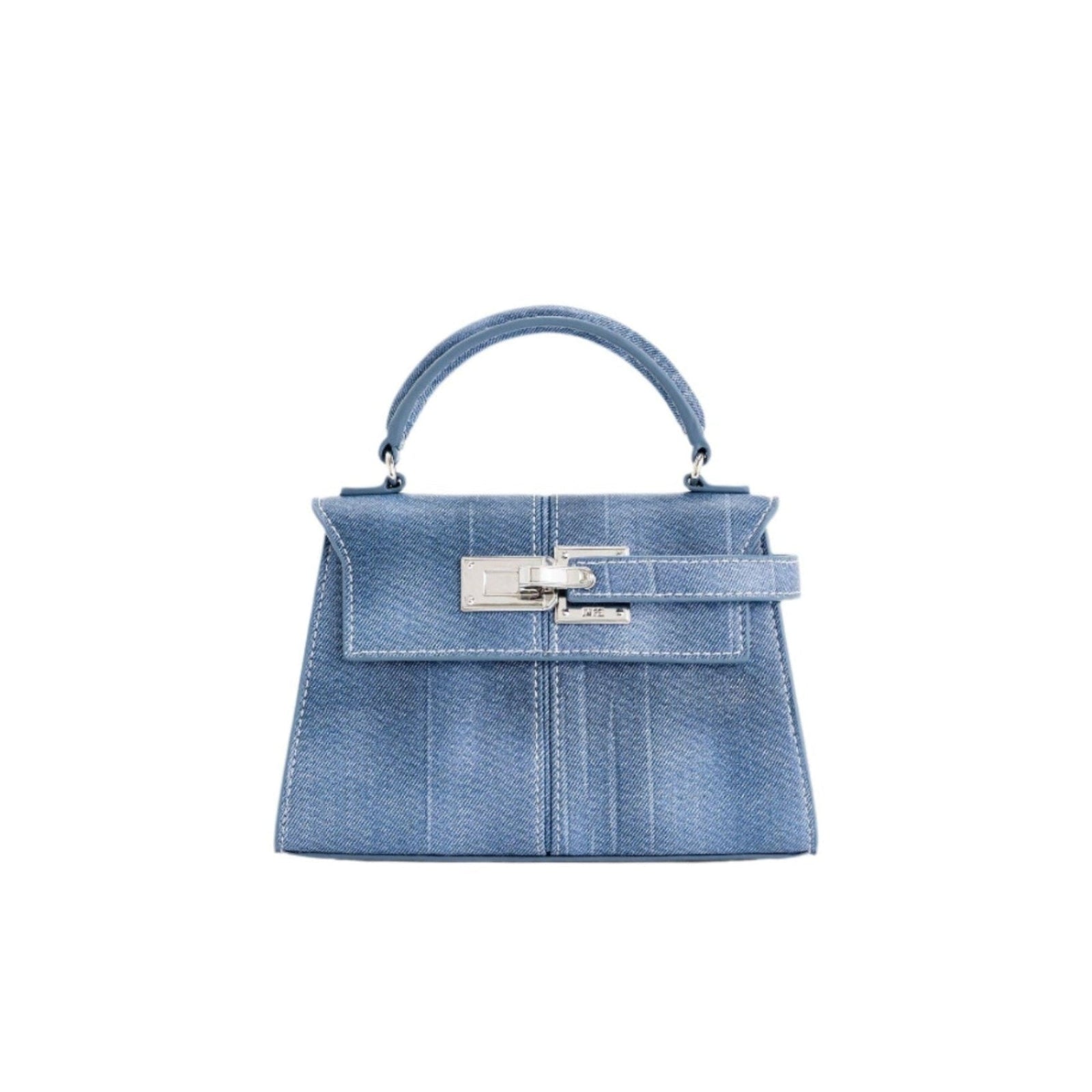 SELENE TOP HANLDE BAG DENIM