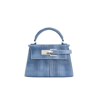 SELENE TOP HANLDE BAG DENIM