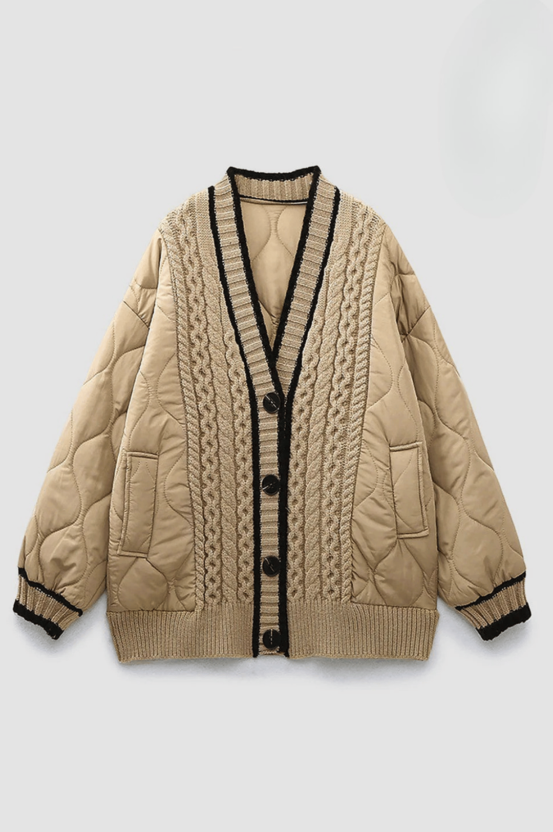 SIERRA | QUILTED HYBRID CARDIGAN