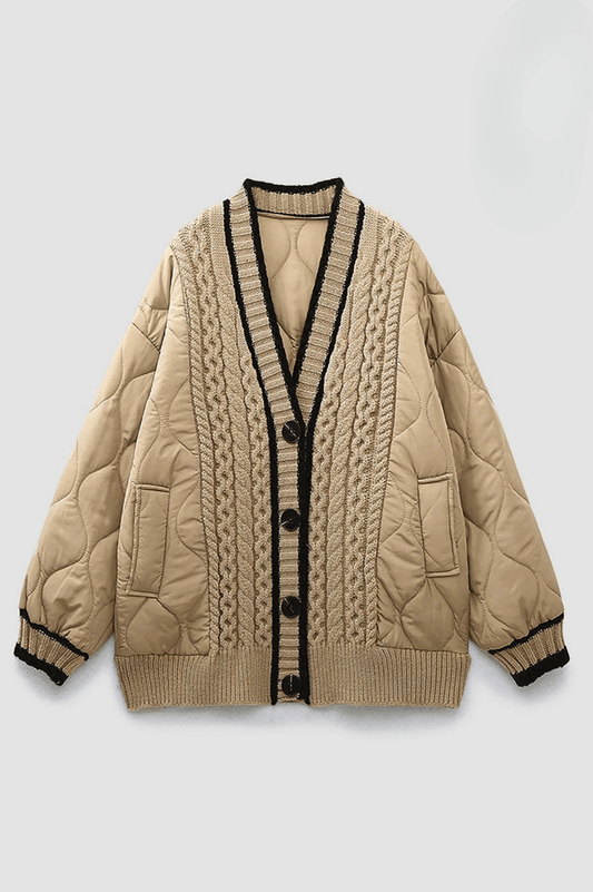 SIERRA | QUILTED HYBRID CARDIGAN