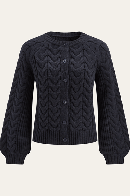 NERINA | CABLE CARDIGAN